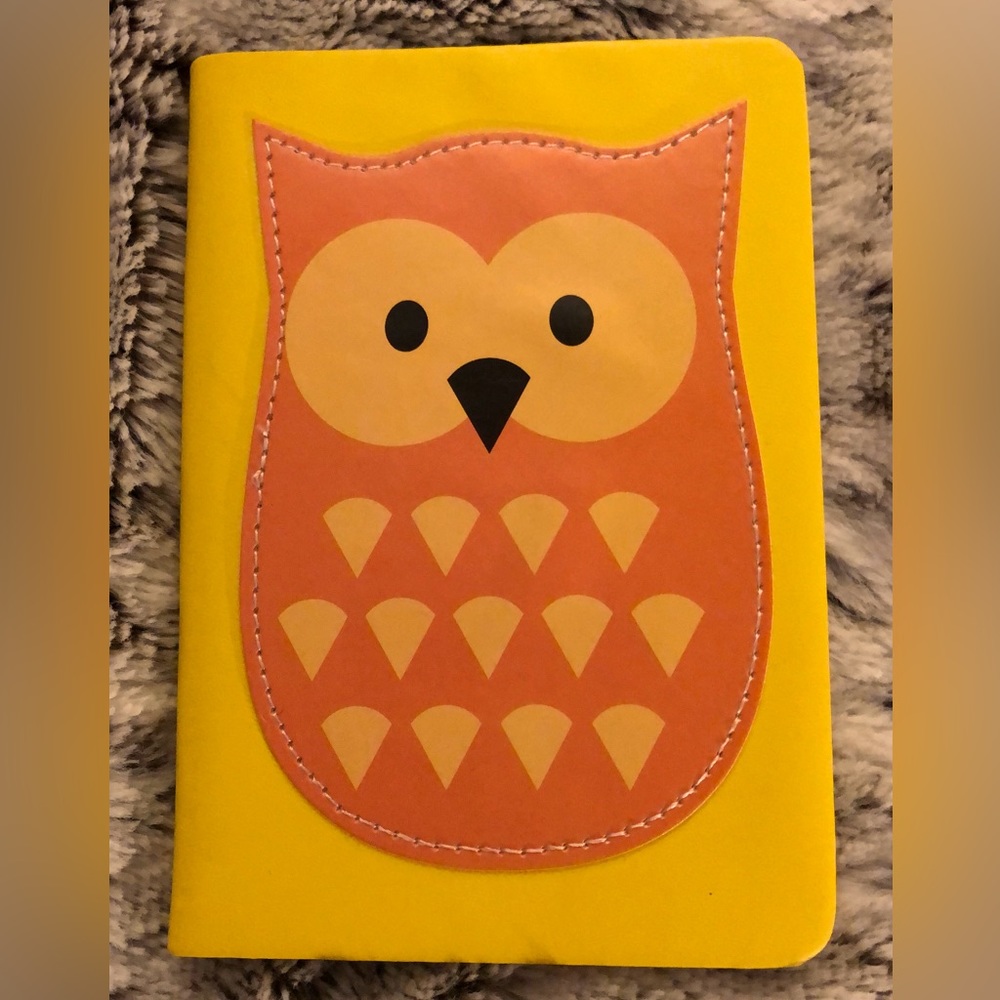 NWT small owl notebook